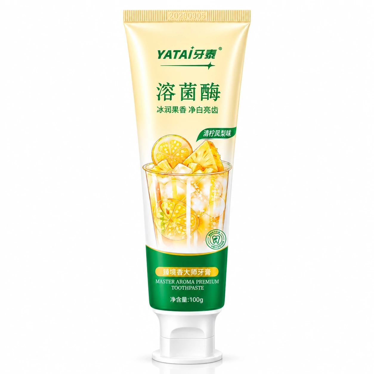 牙泰臻境香大师牙膏【青柠凤梨味】