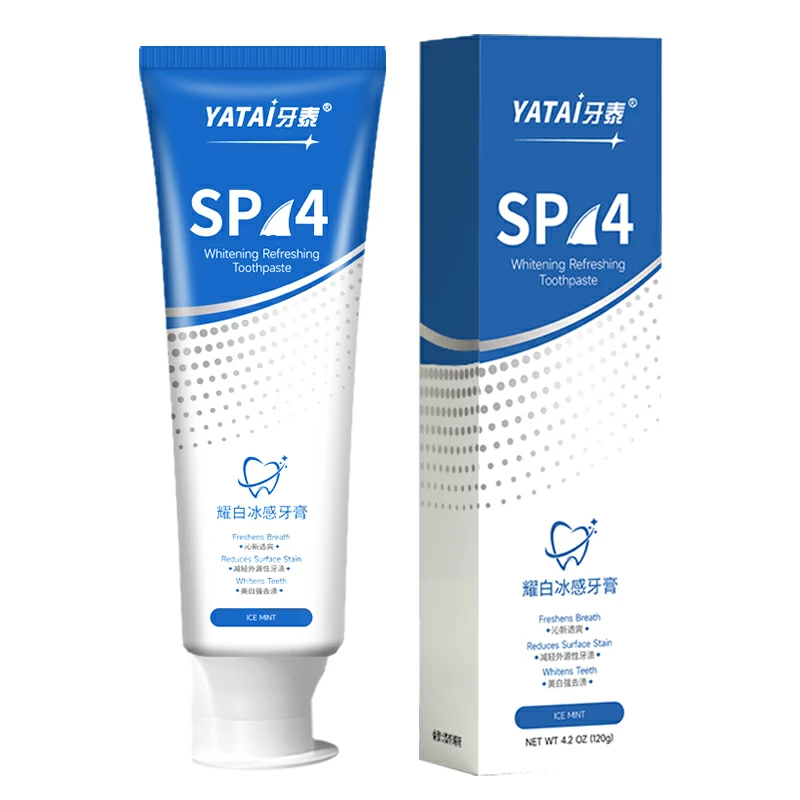 牙泰sp-4耀白冰感牙膏