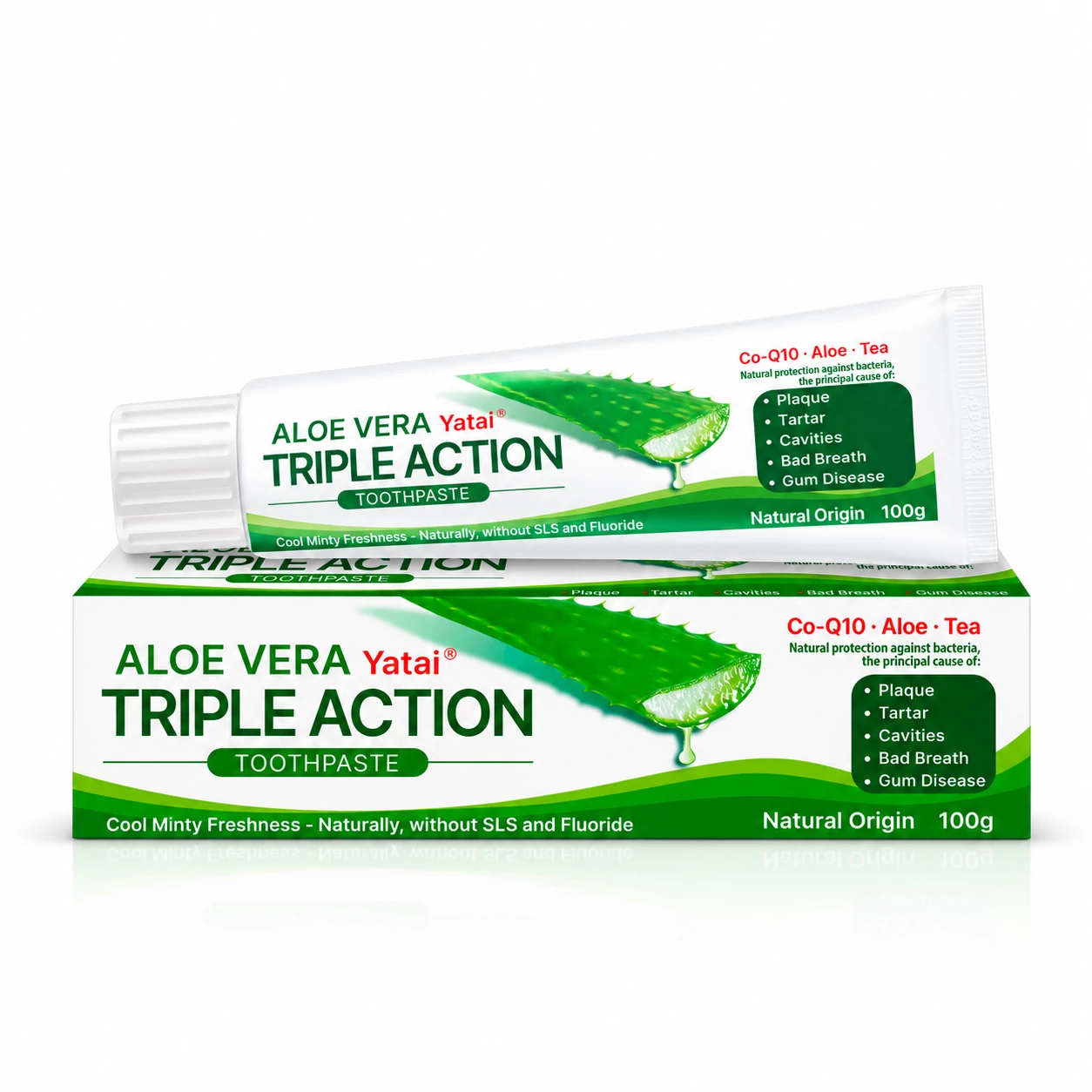 Aloe Vera Yatai Triple Action Toothpaste