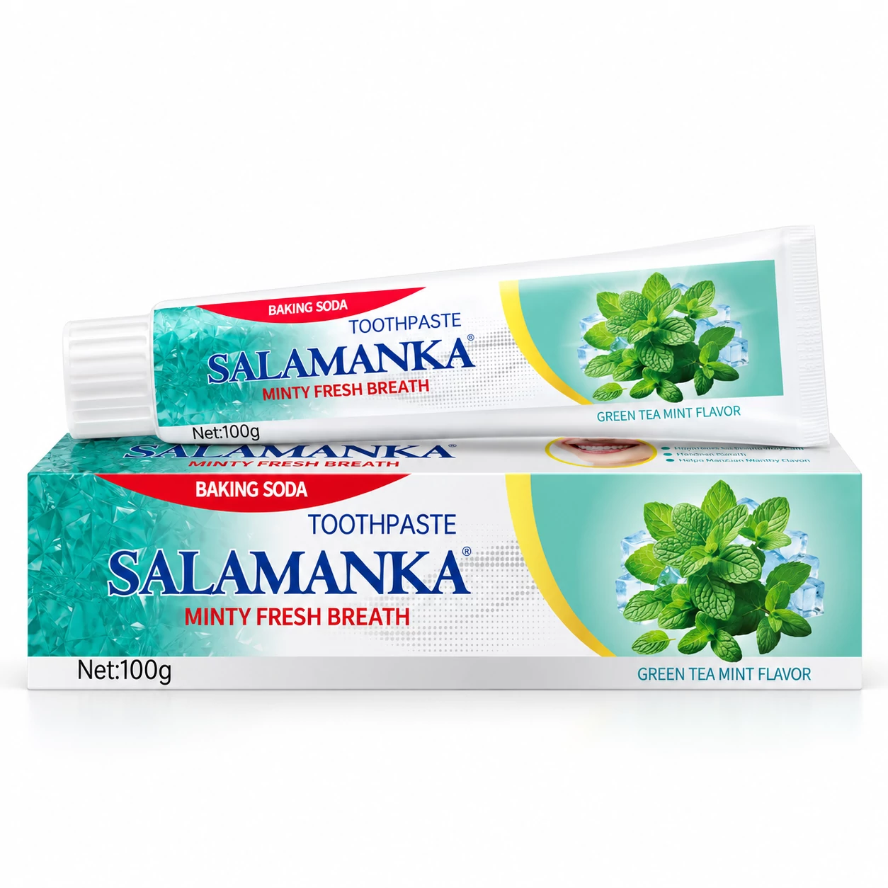 Salamanka Minty Fresh Breath Baking Soda Toothpaste (Pre Order)