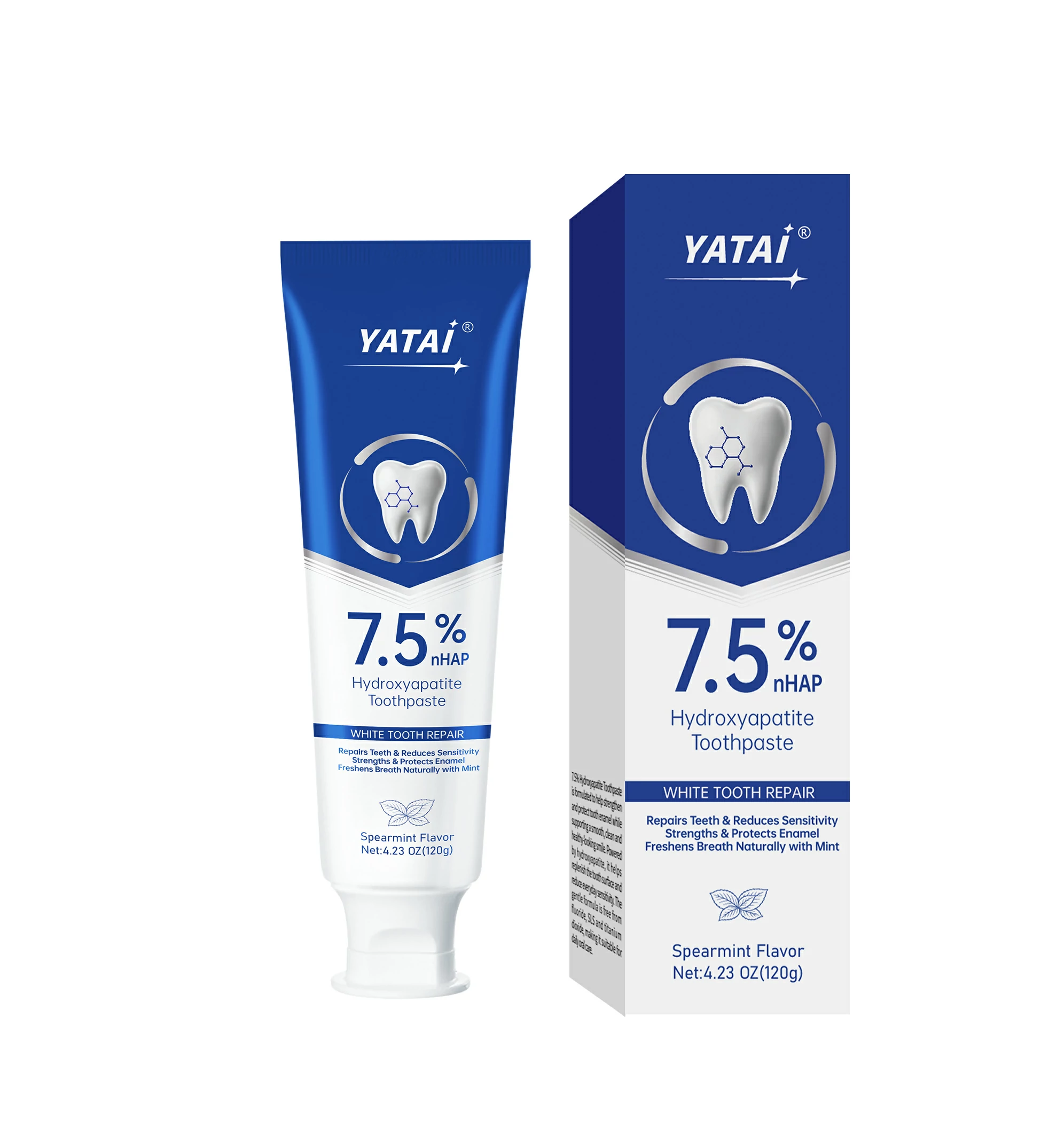 Yatai 7.5 Hydroxyapatite Toothpaste Spearmint (Pre Order)
