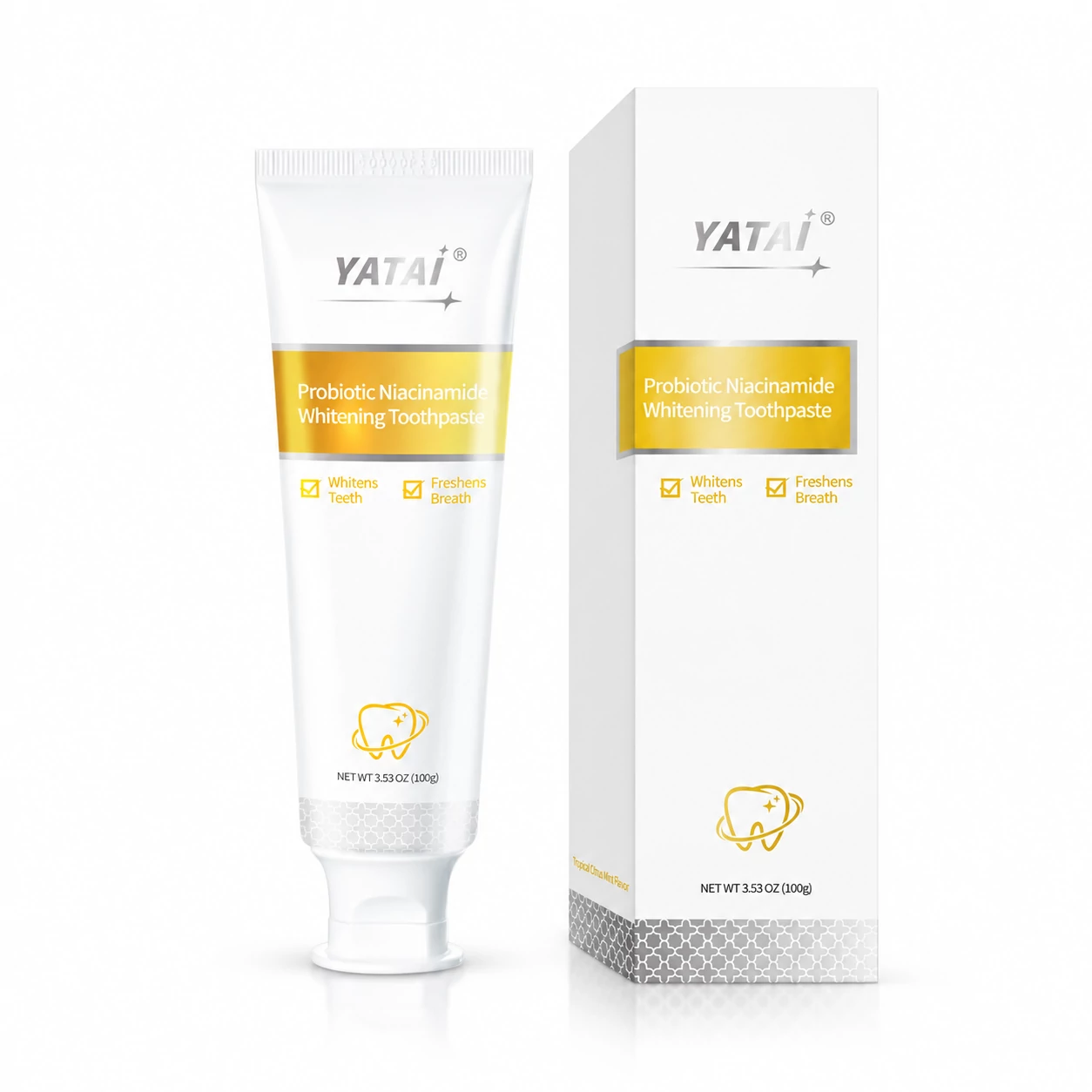 Yatai Probiotic Niacinamide Whitening Toothpaste